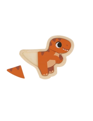 Lote de 4 Puzzles Evolutivos Dino de Janod