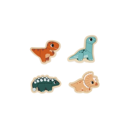 Lote de 4 Puzzles Evolutivos Dino de Janod