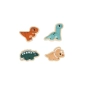 Lote de 4 Puzzles Evolutivos Dino de Janod