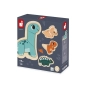 Lote de 4 Puzzles Evolutivos Dino de Janod