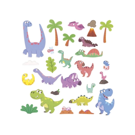 Libro Magnético Mg'Stories Dinosaurios de Janod