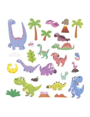 Libro Magnético Mg'Stories Dinosaurios de Janod