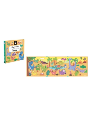 Libro Magnético Mg'Stories Dinosaurios de Janod