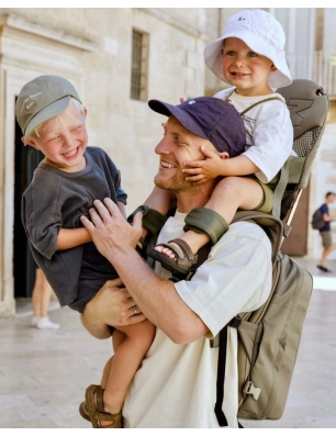 Portabebés para hombros MiniMeis G5 Olive Premium