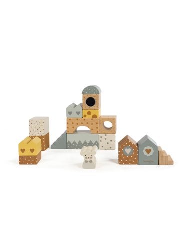 Set de Construcción de Madera Poppy de Walking Mum
