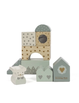 Set de Construcción de Madera Poppy de Walking Mum