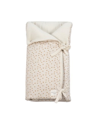 Arrullo Corazones Poppy de Walking Mum Canela