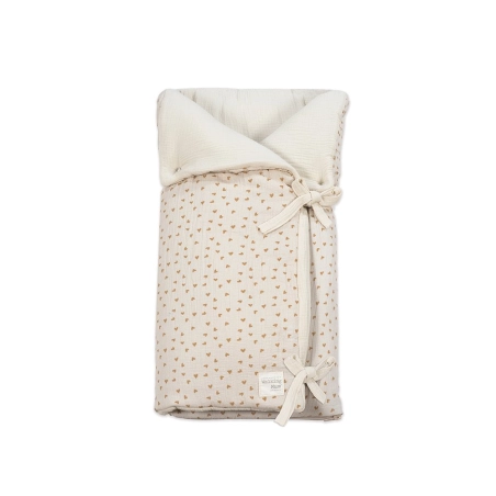 Arrullo Corazones Poppy de Walking Mum Canela