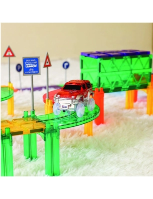 Coche para Pista de Carreras de CleverClixx Rojo