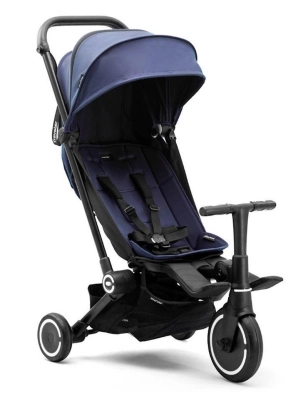 Silla de Paseo y Triciclo Smartrike Traveler Midnight Blue