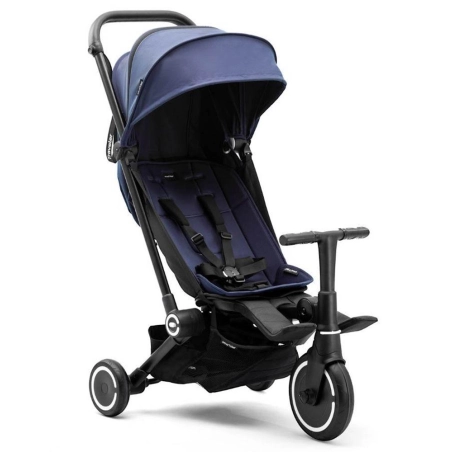 Silla de Paseo y Triciclo Smartrike Traveler Midnight Blue