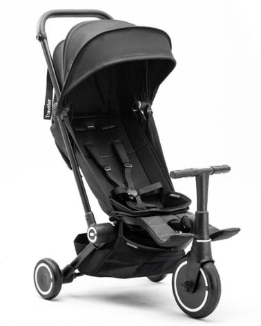 Silla de Paseo y Triciclo Smartrike Traveler Onyx Black