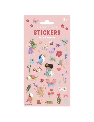 Pegatinas Stickers Rosa & Friends de Little Dutch