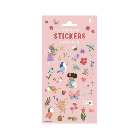 Pegatinas Stickers Rosa & Friends de Little Dutch