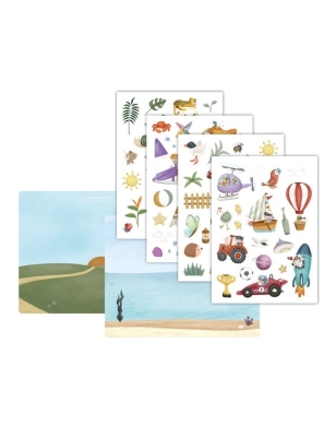 Pegatinas para Ventanas Jim & Friends de Little Dutch