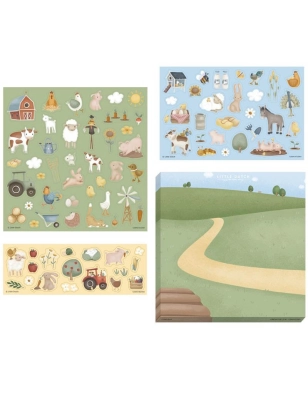 Set de Pegatinas Little Farm de Little Dutch