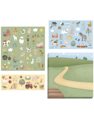 Set de Pegatinas Little Farm de Little Dutch