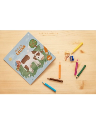 Libro para Colorear Little Farm de Little Dutch