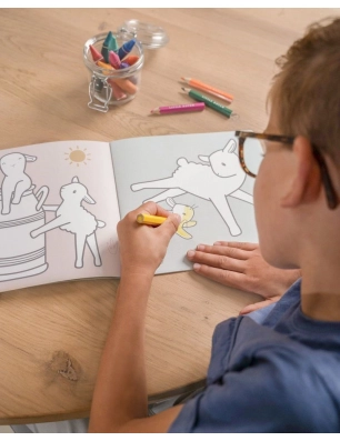 Libro para Colorear Little Farm de Little Dutch
