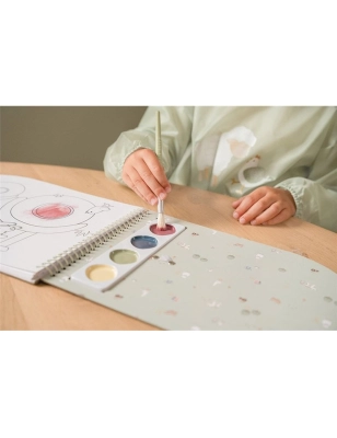 Libro para Colorear con Acuarelas Little Farm de Little Dutch