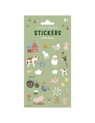 Set de Pegatinas Little Farm de Little Dutch