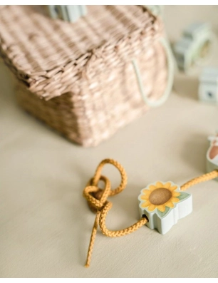 Figuras de Madera para Enlazar Little Farm de Little Dutch