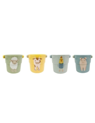 Cubos para Bañera Little Farm de Little Dutch