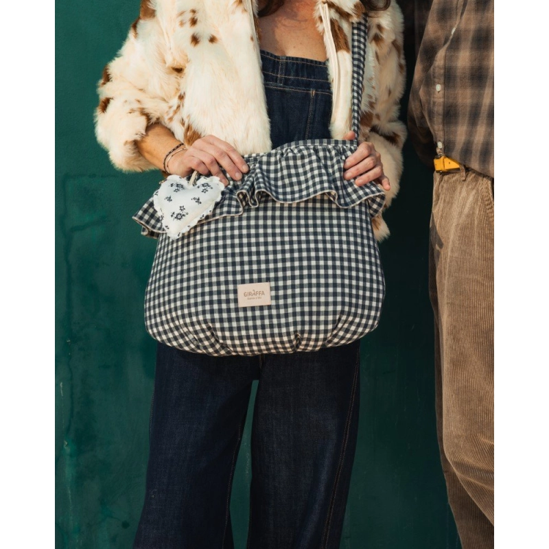 Bolsa Sweet Luigi de Giraffa Bianca e Blu