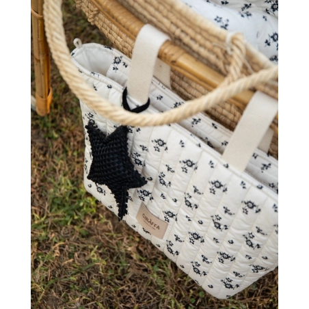 Bolsa Minibag Two Greta de Giraffa Bianca e Blu