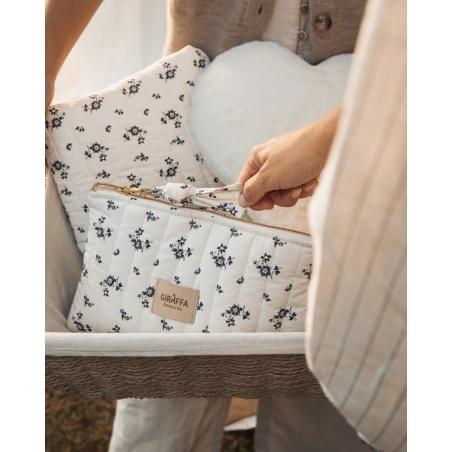 Neceser Greta de Giraffa Bianca e Blu