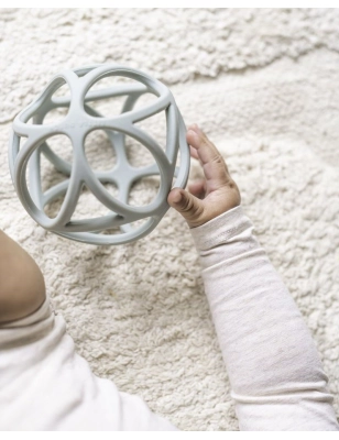 Pelota Sensorial de Silicona Essentials de Little Dutch Azul