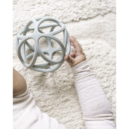 Pelota Sensorial de Silicona Essentials de Little Dutch Azul