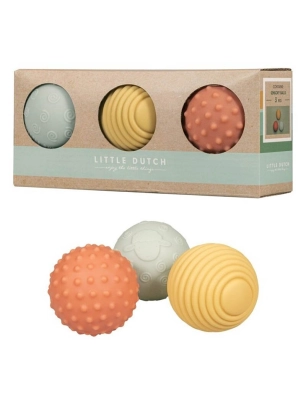 Set 3 Pelotas Sensoriales Little Farm de Little Dutch