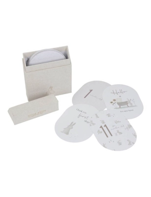 Tarjetas Milestone Baby Bunny de Little Dutch