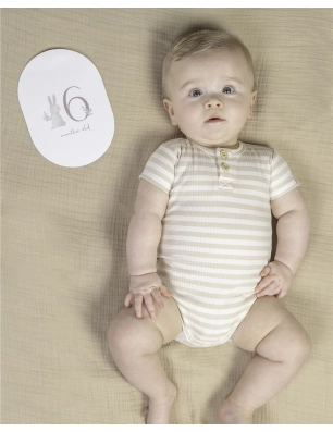 Tarjetas Milestone Baby Bunny de Little Dutch