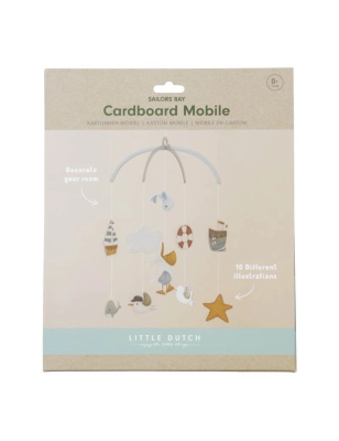 Móvil de Cartón Sailors Bay de Little Dutch