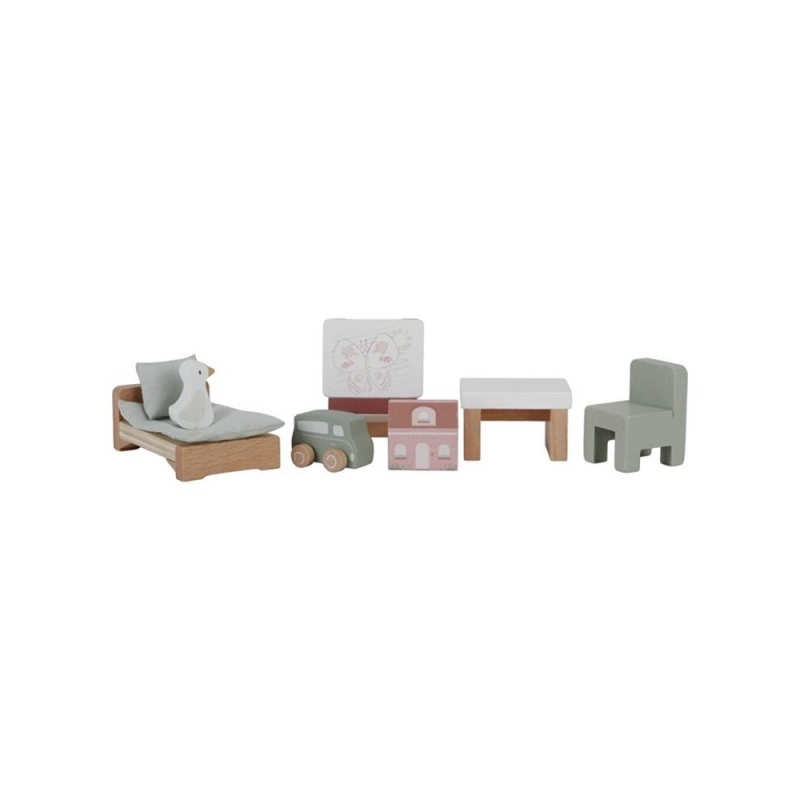 Set Habitación Niños para Casa de Muñecas de Little Dutch Set Habitación Niños para Casa de Muñecas de Little Dutch
