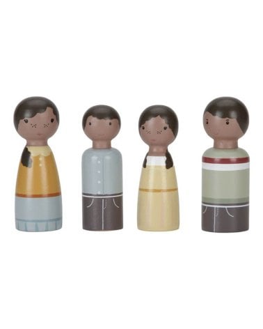 Set Familia Evi para Casa de Muñecas de Little Dutch