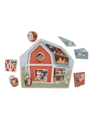 Puzzle de Madera Little Farm de Little Dutch