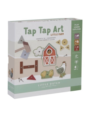 Juego de Arte Tap Tap Little Farm de Little Dutch