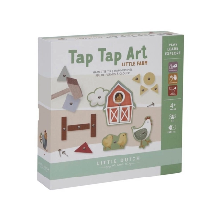 Juego de Arte Tap Tap Little Farm de Little Dutch
