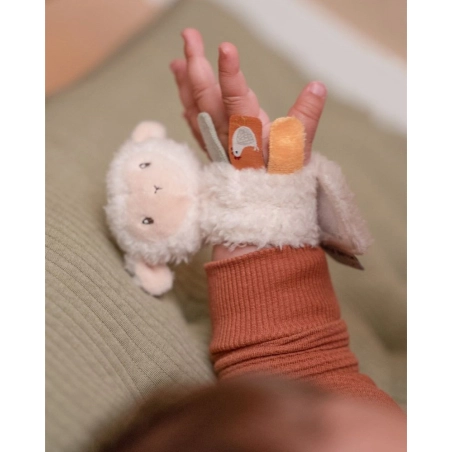 Sonajero Mano Oveja Little Farm de Little Dutch