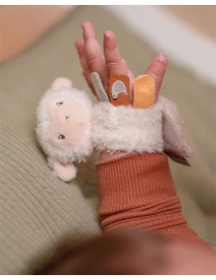Sonajero Mano Oveja Little Farm de Little Dutch