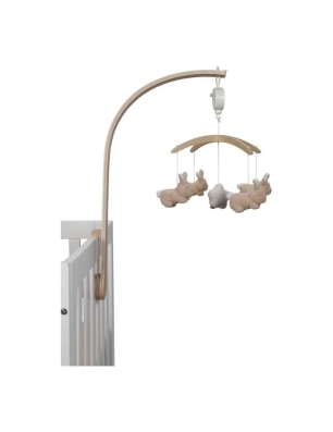 Móvil Musical de Madera Baby Bunny de Little Dutch