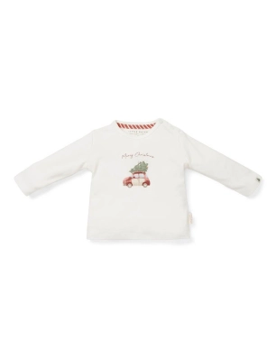 Camiseta Feliz Navidad Manga Larga de Little Dutch