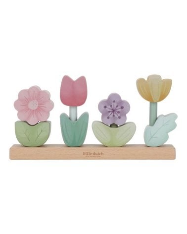 Flores Encajables Madera Fairy Garden de Little Dutch