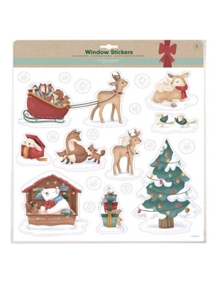 Pegatinas para Ventana Navidad de Little Dutch