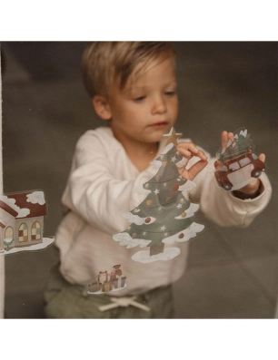 Pegatinas para Ventana Navidad de Little Dutch