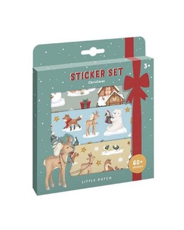 Set Pegatinas de Navidad de Little Dutch