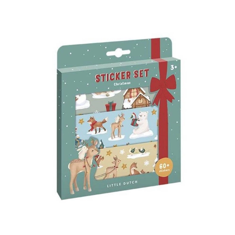 Set Pegatinas de Navidad de Little Dutch